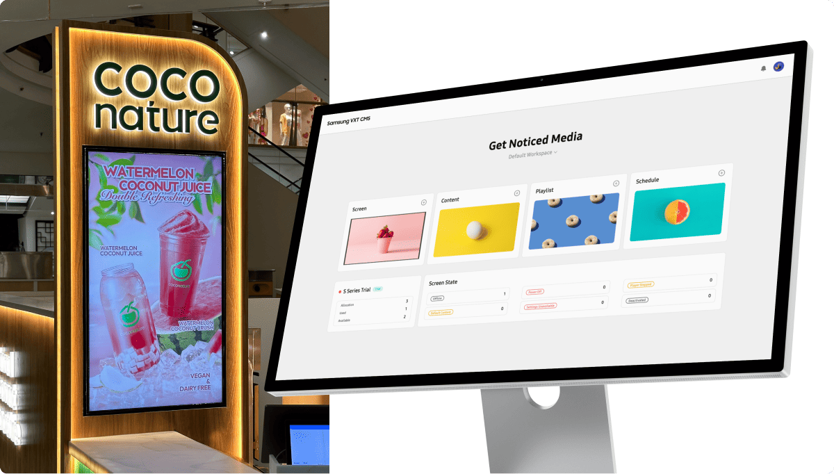 Samsung VXT: Elevating Digital Signage CMS | Display Australia